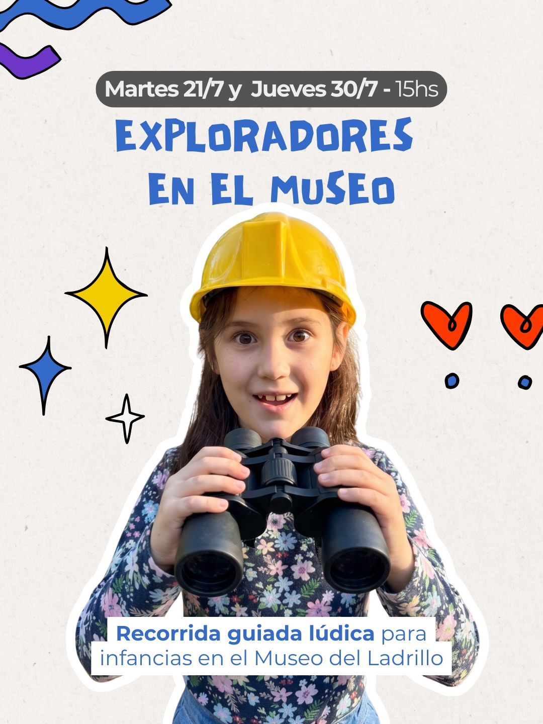 Exploradores en el museo