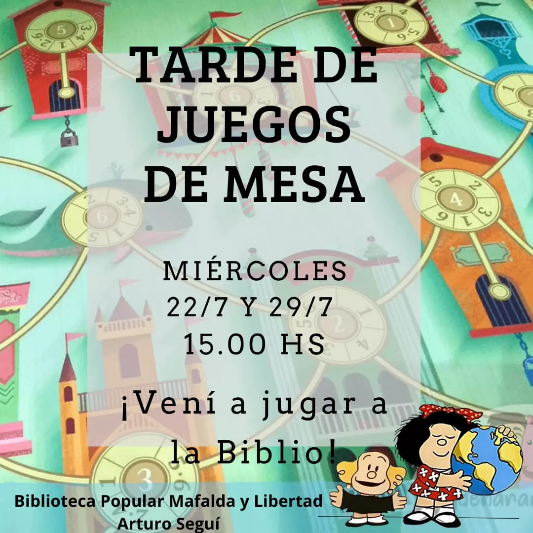 Tarde de Juegos de Mesa