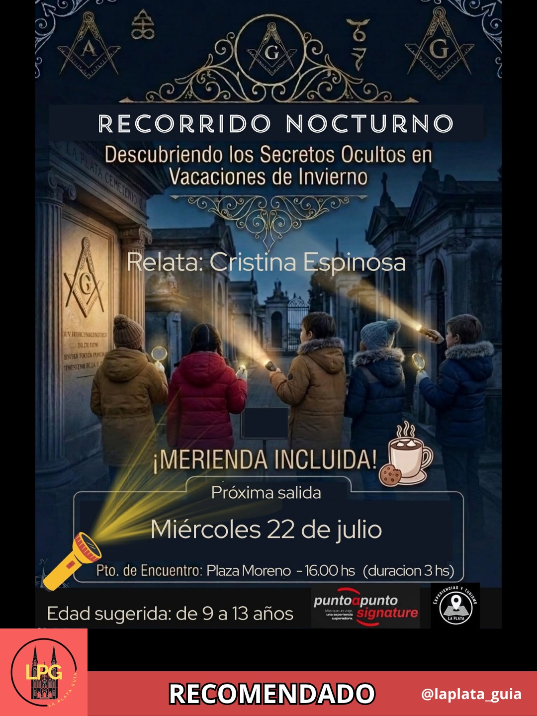 Recorrido Nocturno - Misterios de La Plata