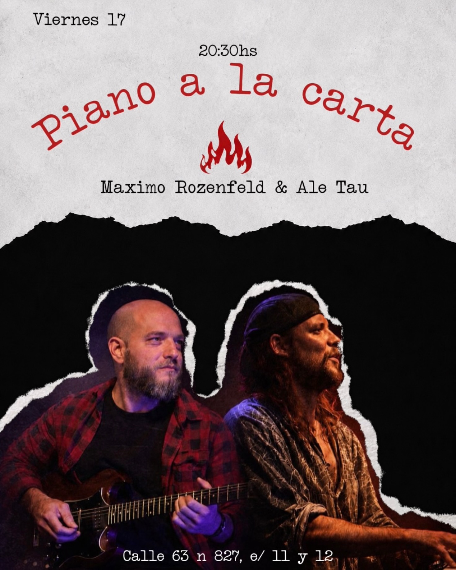 Piano a la carta - Máximo Rozenfeld & Ale Tau