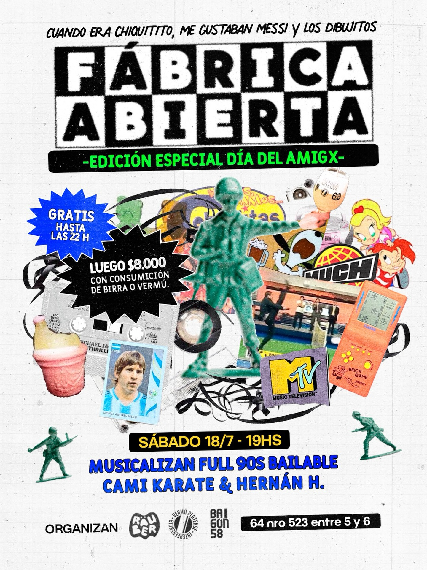 Fábrica abierta - Edición Especial Día del Amigx