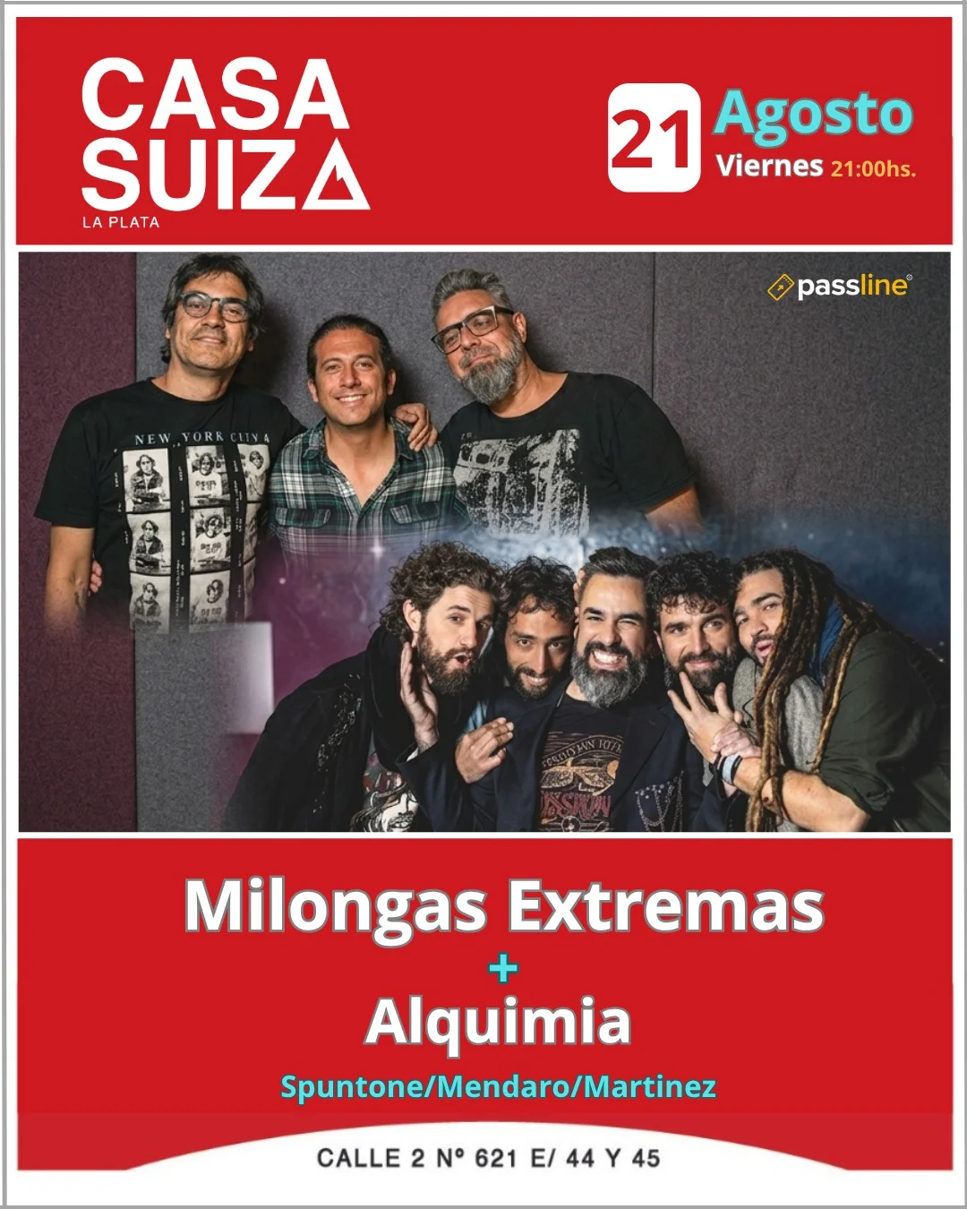 Milongas extremas + Alquimia