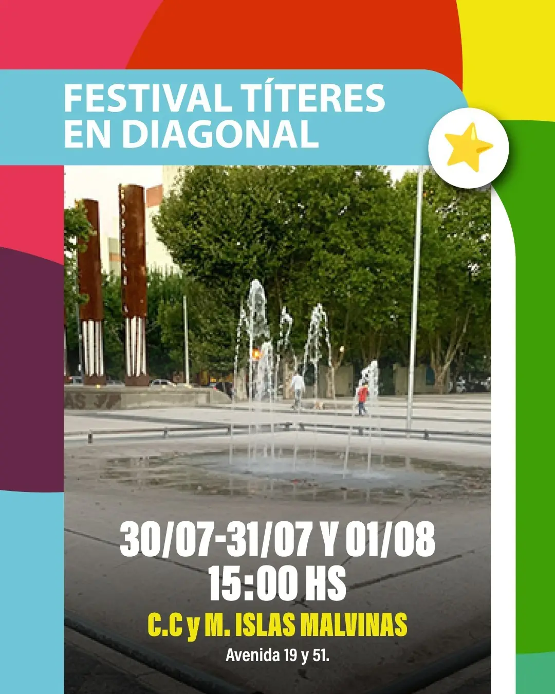 Festival títeres en Diagonal