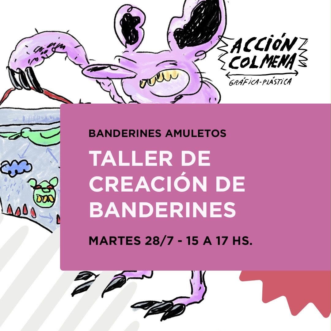 Taller de Banderines y amuletos