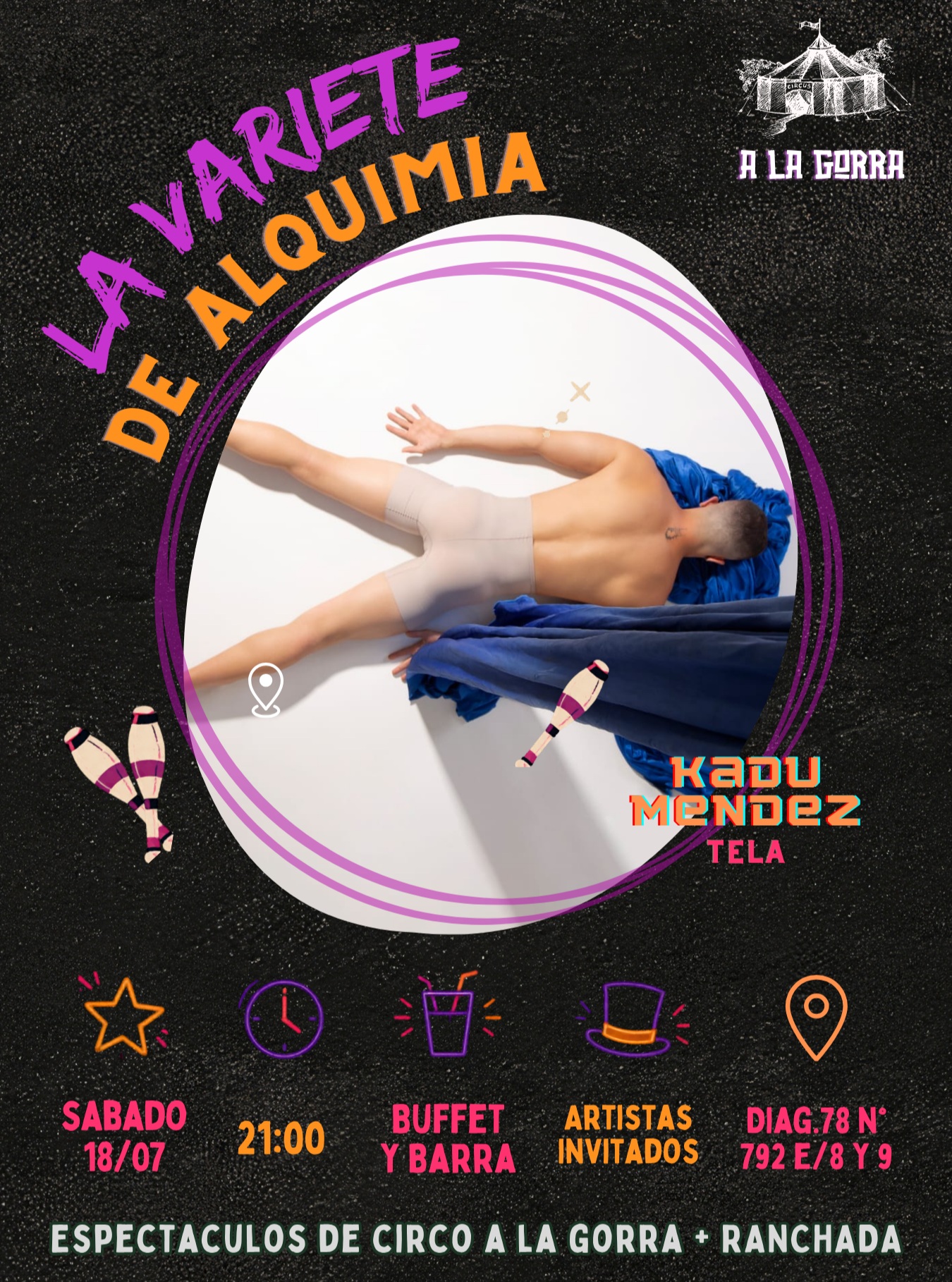 La variete de Alquimia - Flexibilidad, Tela, Cuerda, Aro Duo