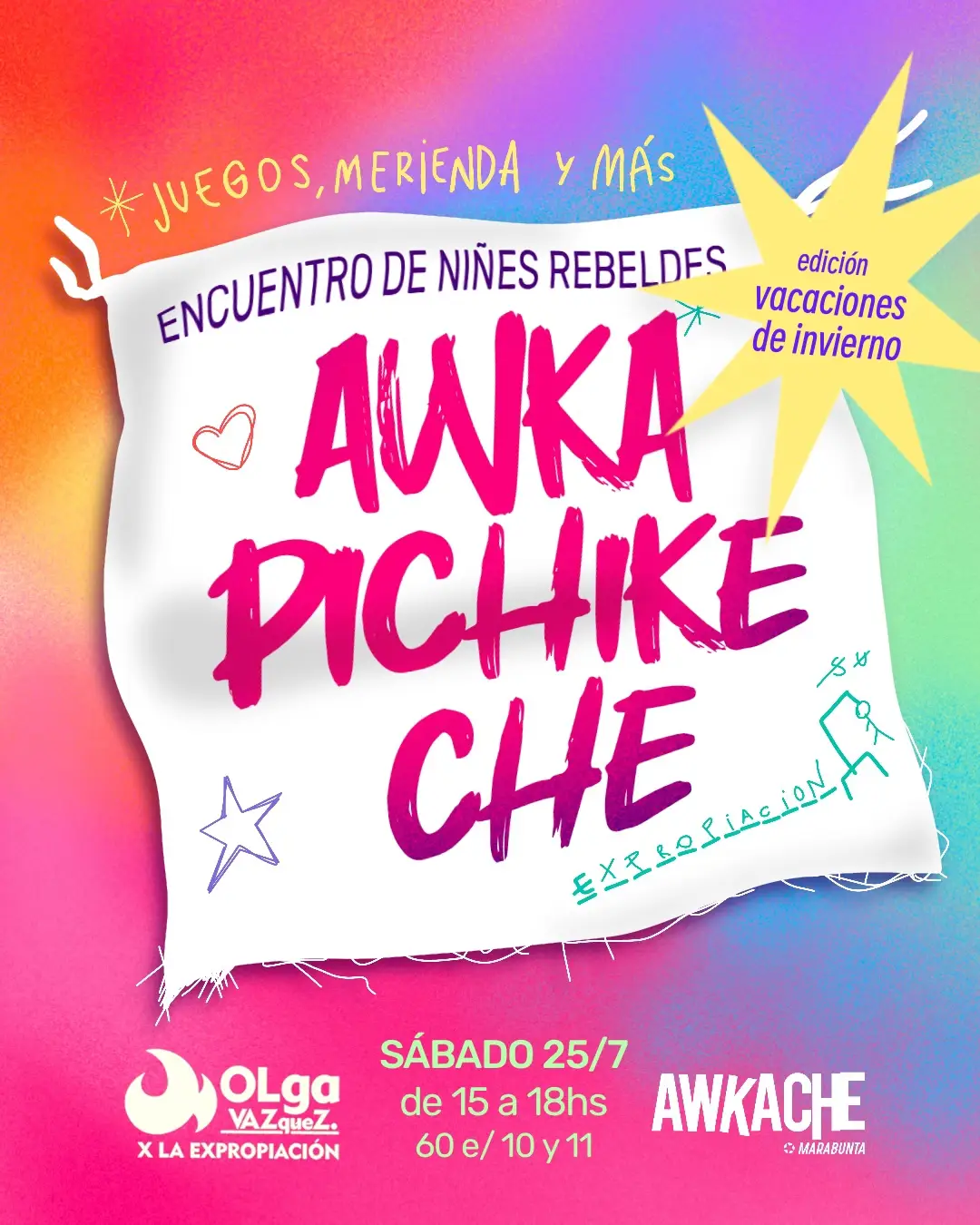 Awkapichikeche - Encuentro de niñes rebeldes