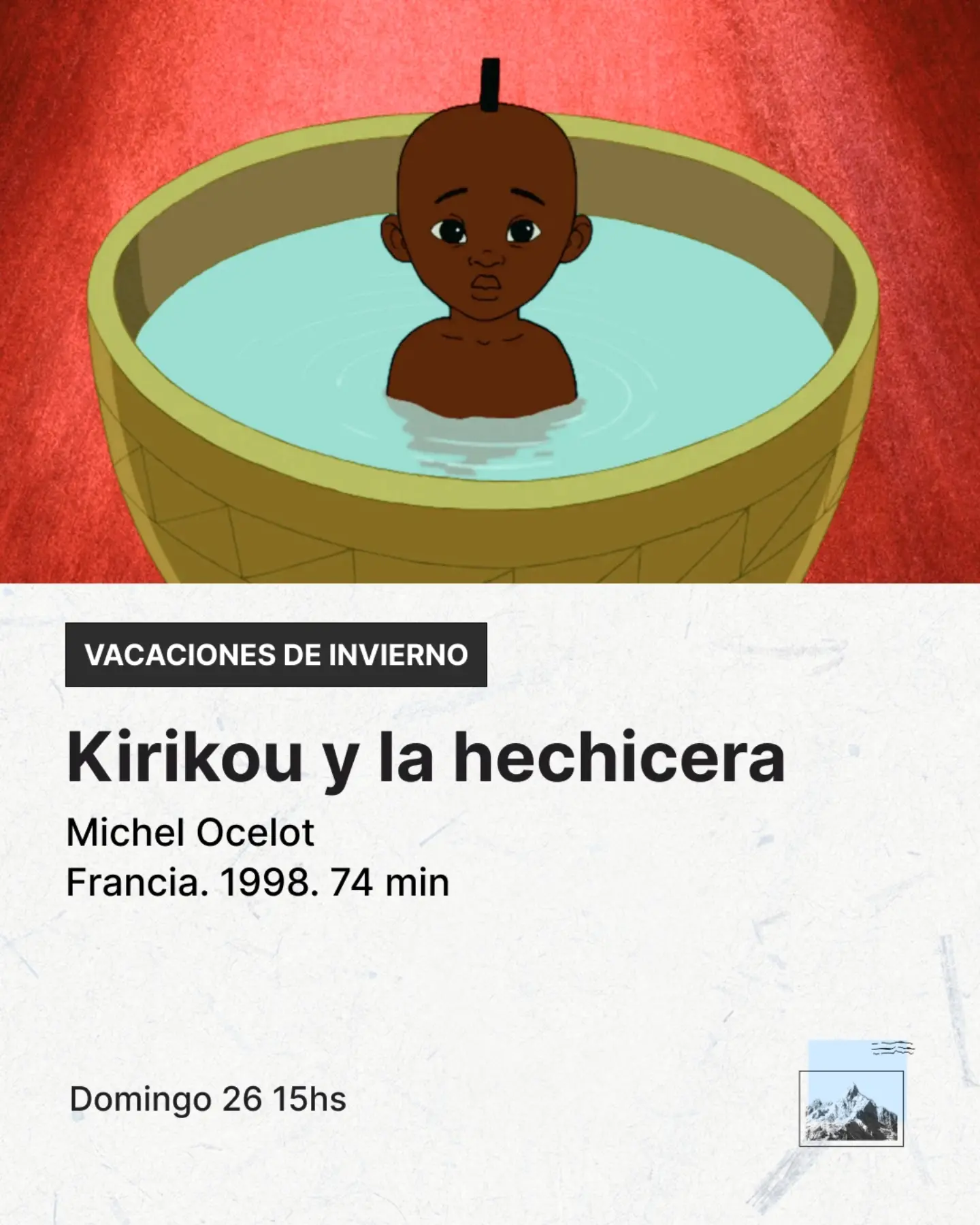 Kirikou y la hechicera - Dir Michel Ocelot