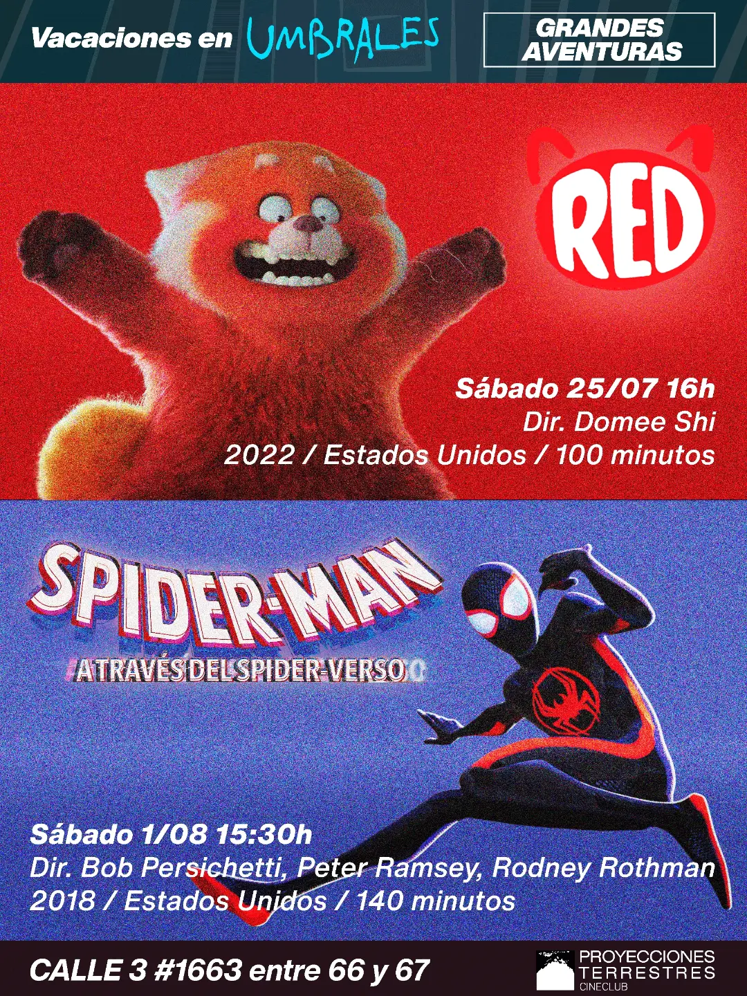 Spider-Man: A través del Spider-Verso - Dir. Bob Persichetti, Peter Ramsey, Rodney Rothman