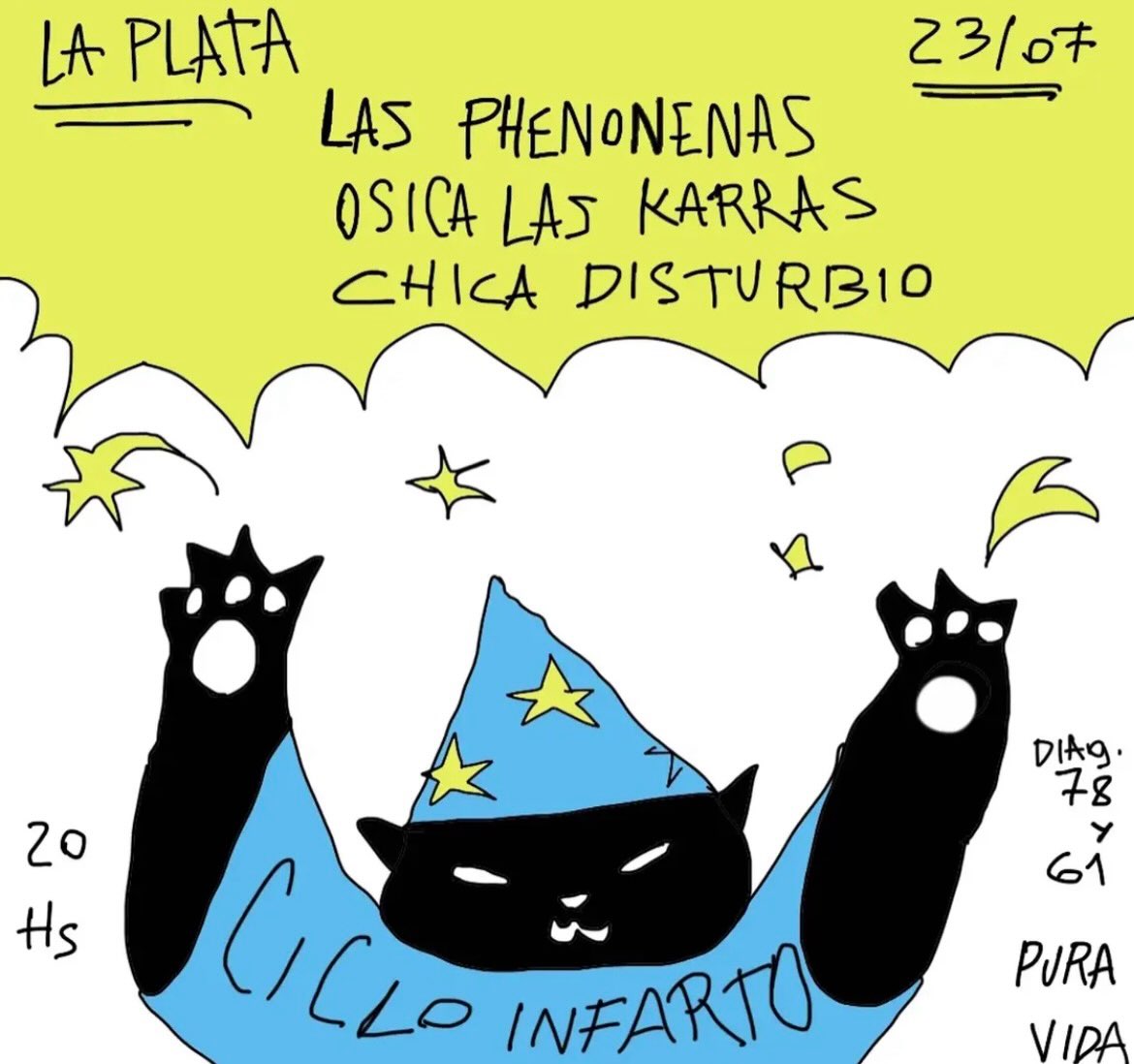 Las phenonenas + Osica las karras + Chica disturbio 