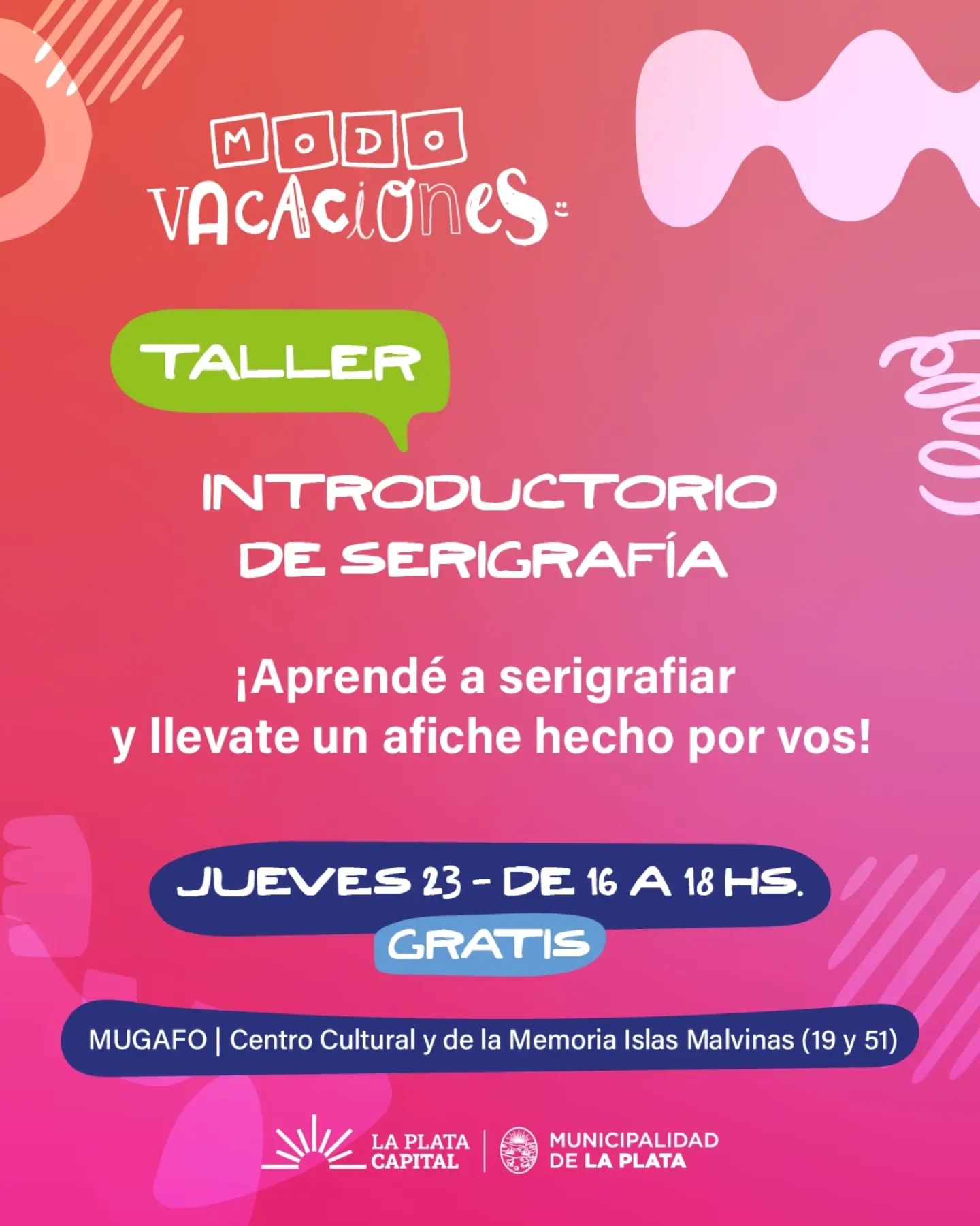 Taller introductorio de serigrafía