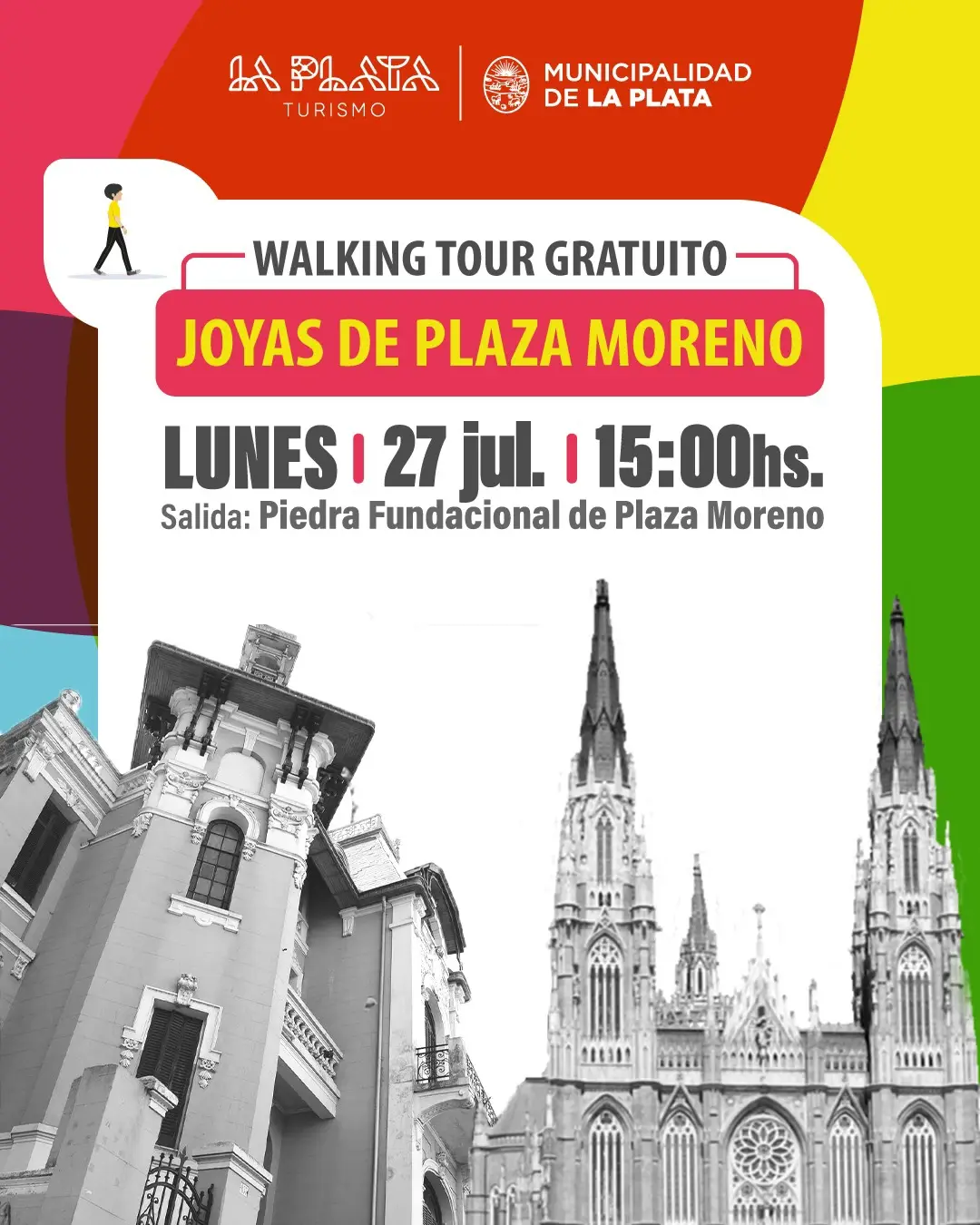 Caminata guiada - Joyas de Plaza Moreno