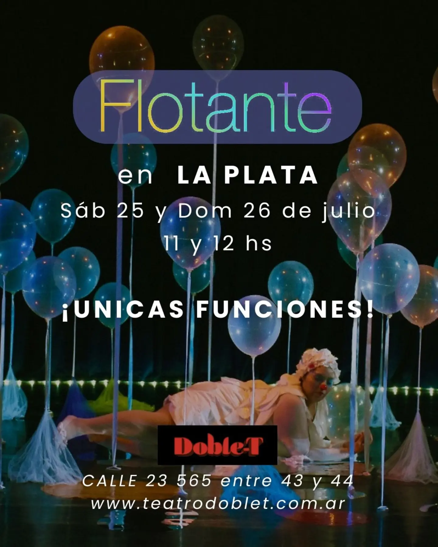 Flotante - Propuesta inmersiva y poética diseñada para la primera infancia