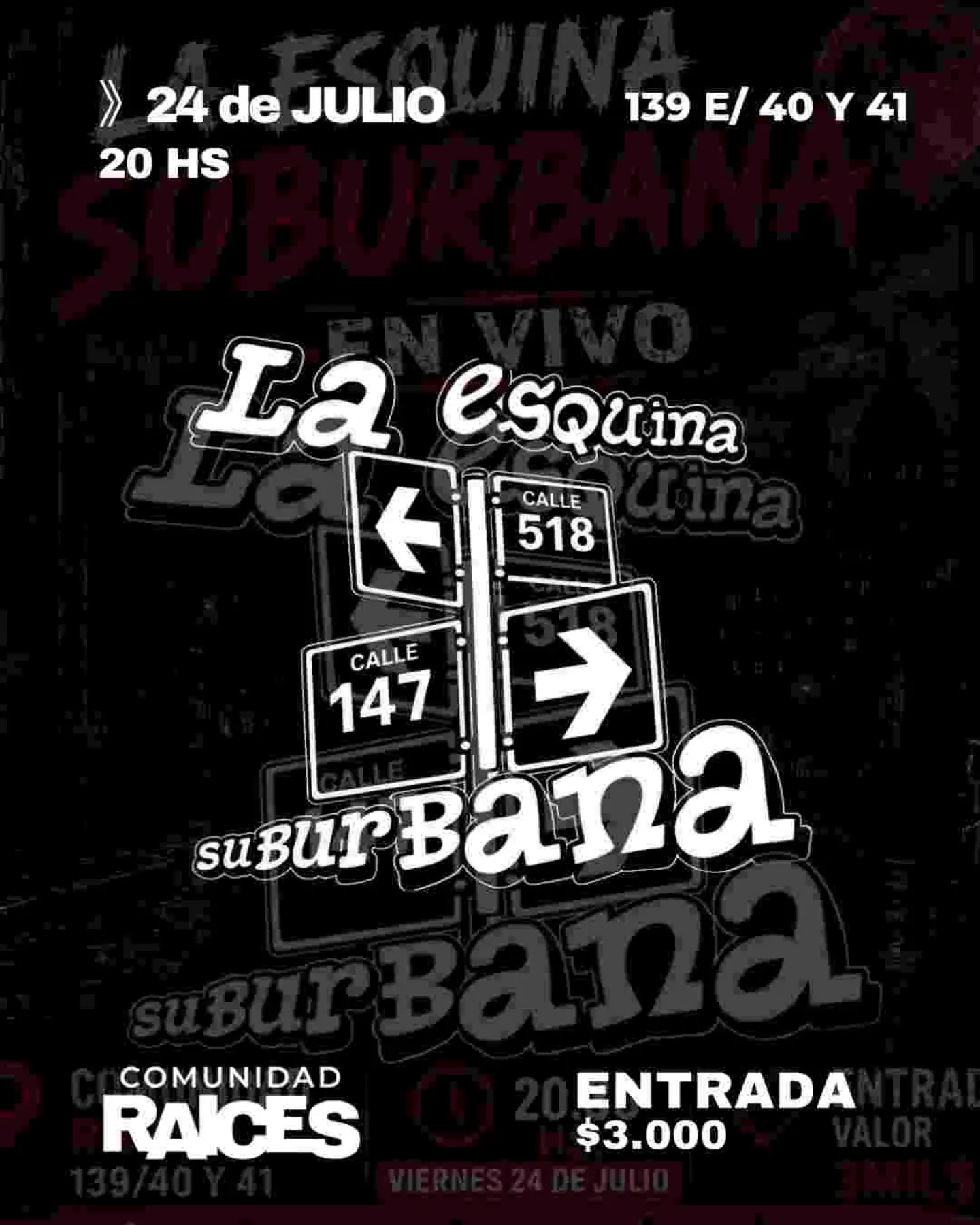 La esquina suburbana