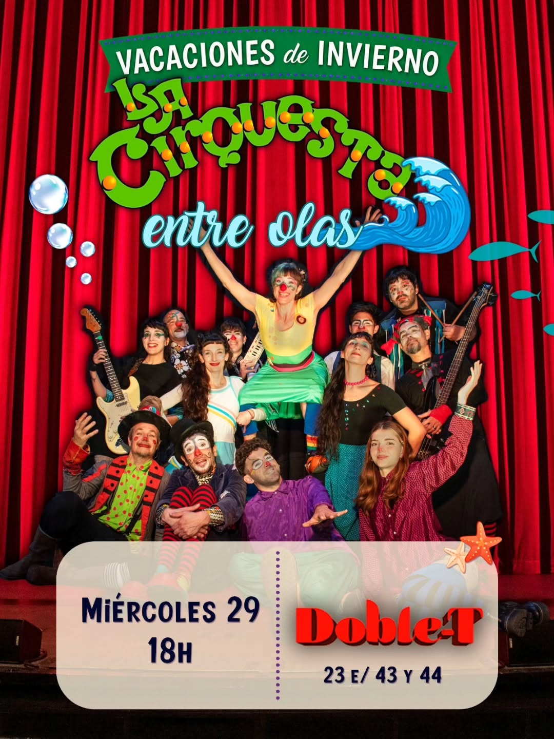 La Cirquesta entre Olas