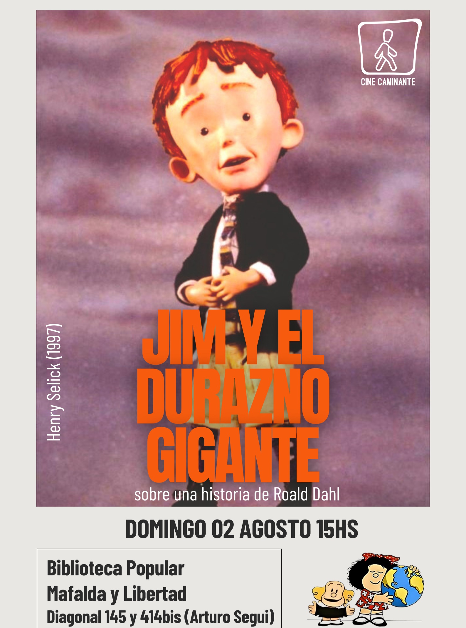 Jim y el durazno gigante