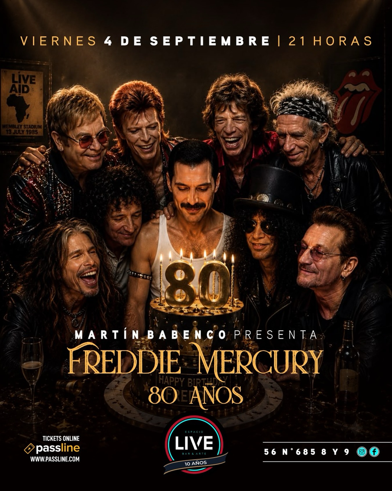 The Show Must Go On: A Tribute To Legends