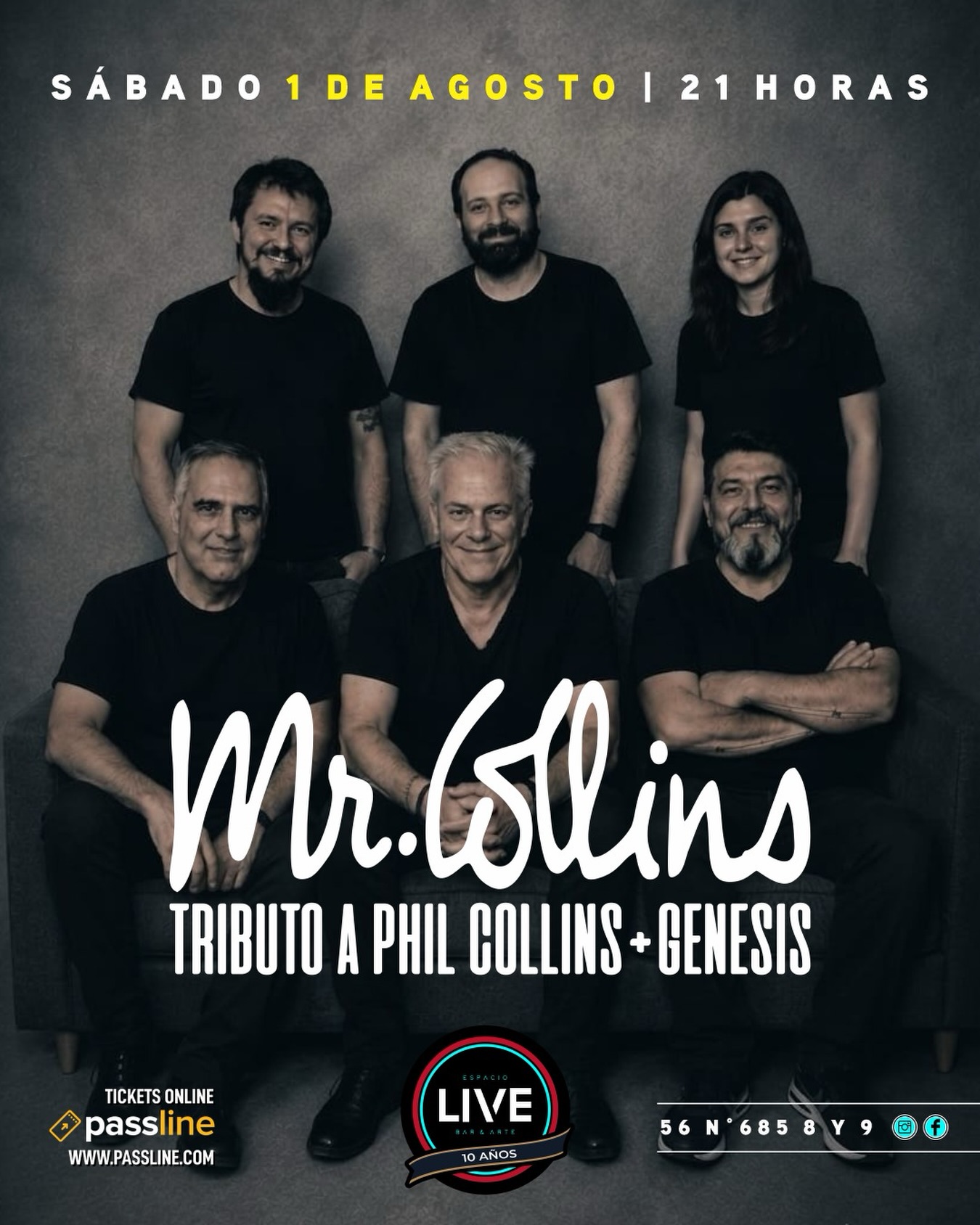 Mr. Collins - Tributo a Phill Collins - Génesis