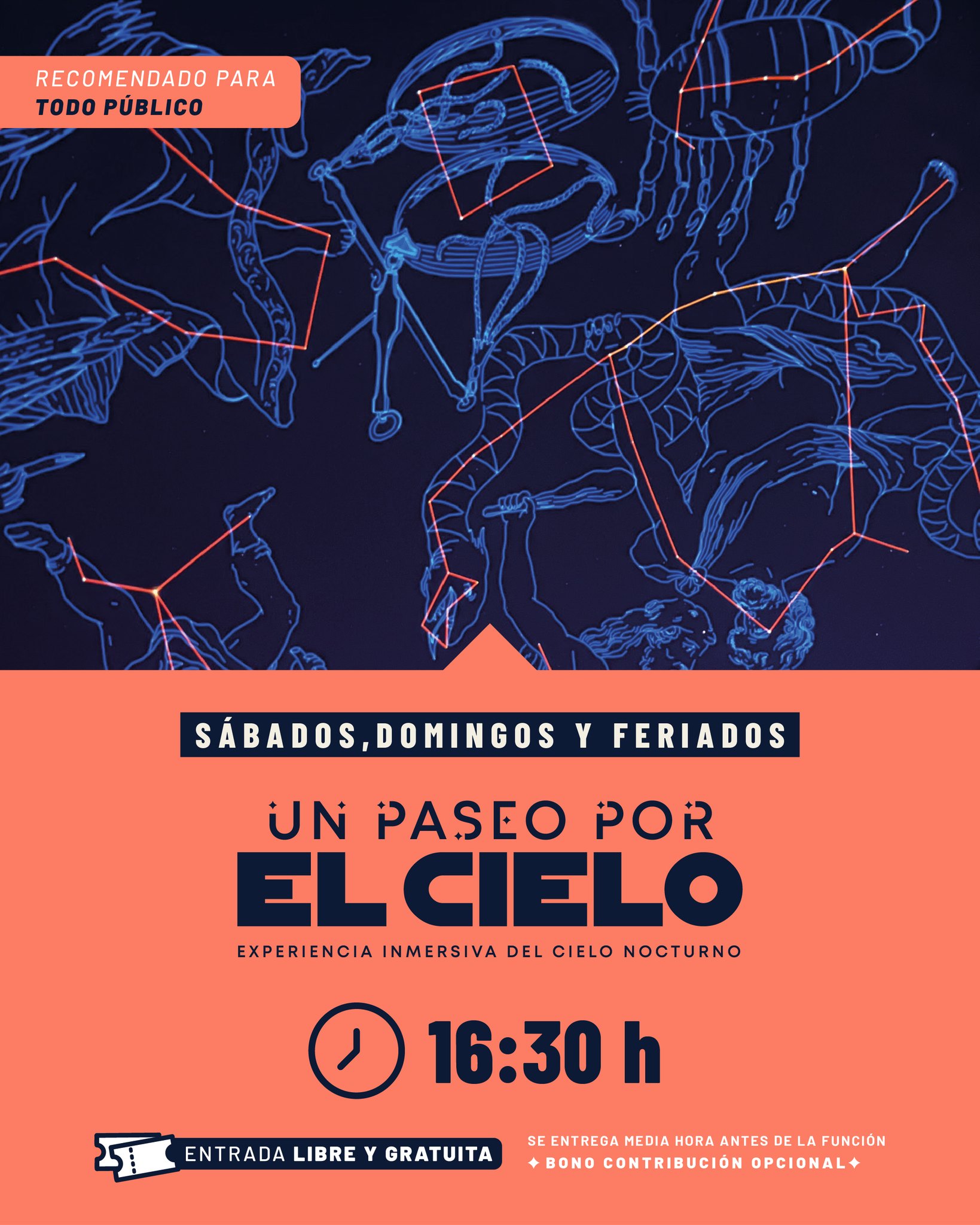 Un paseo por el cielo
