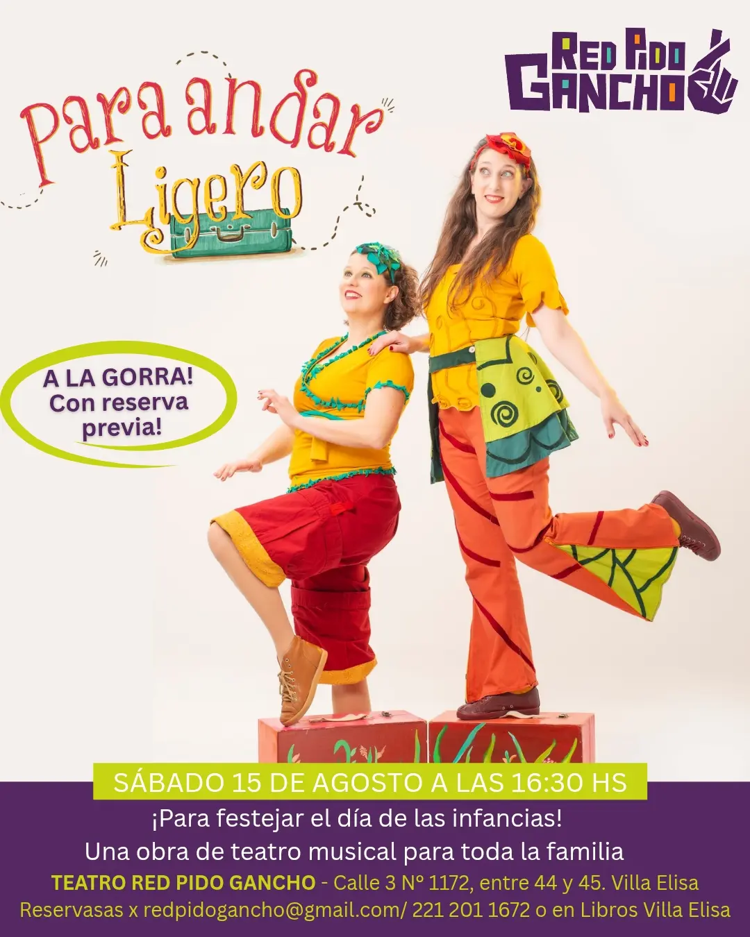 Para andar ligero
