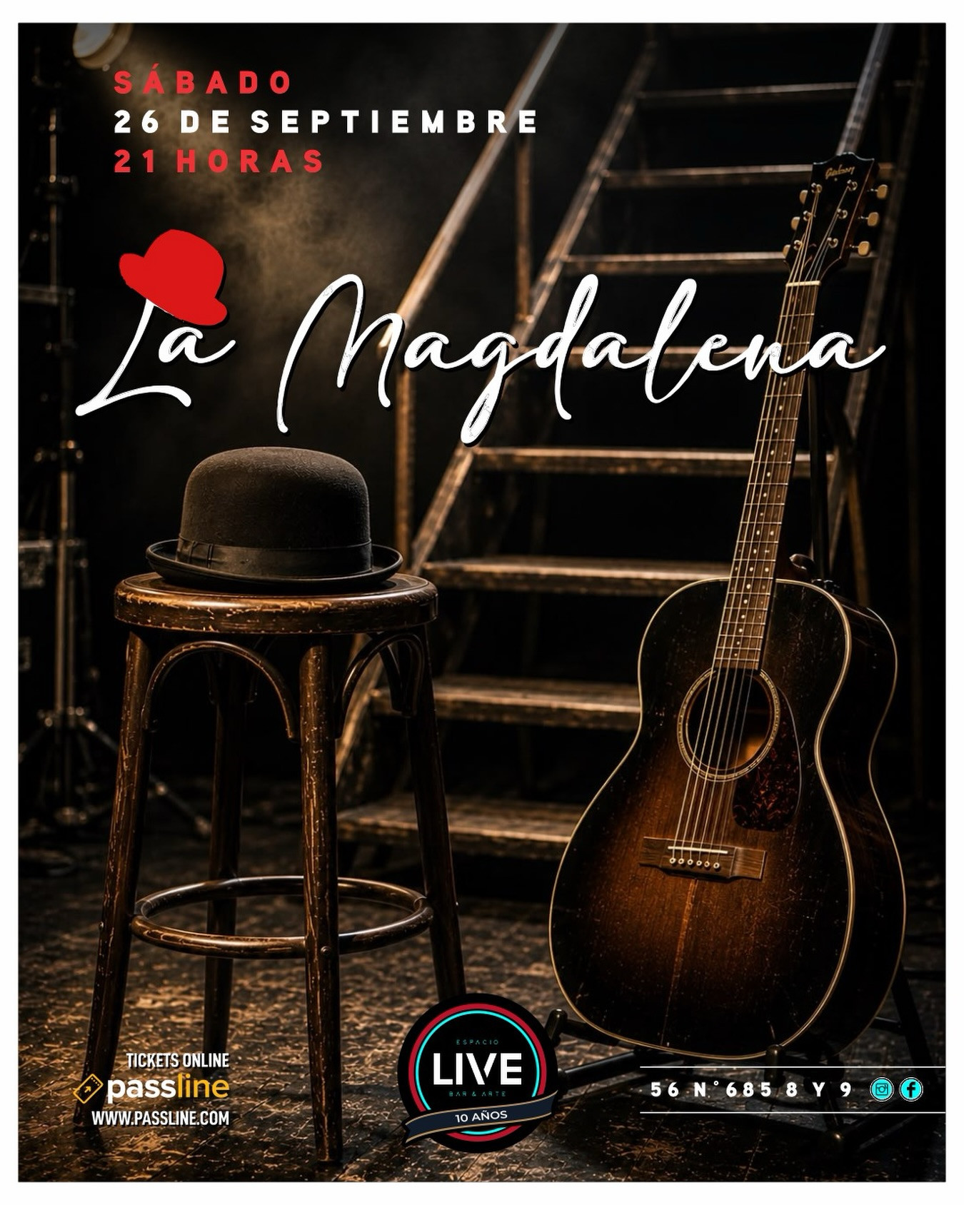 La Magdalena - homenaje Joaquín Sabina