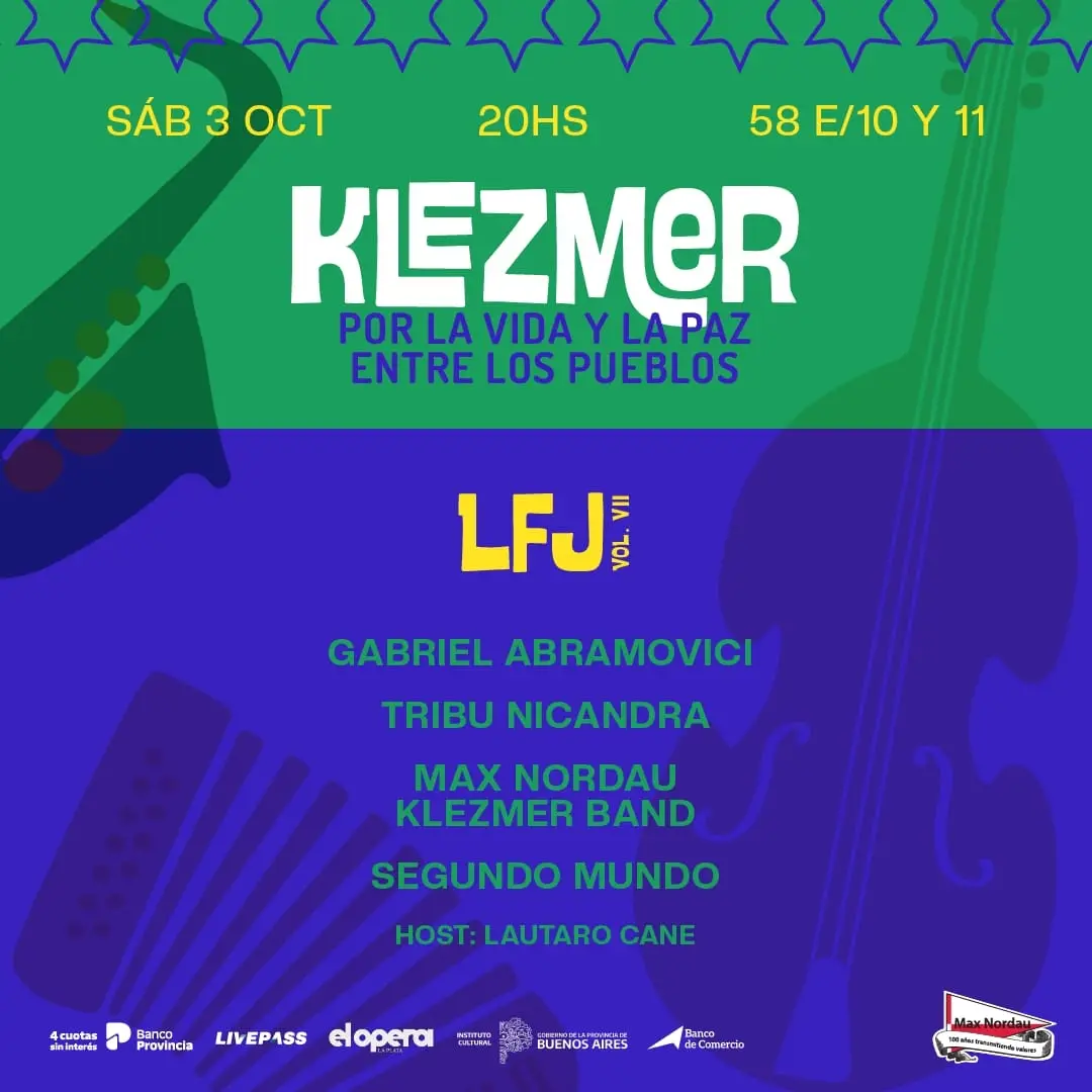 Klezmer por la vida y la paz entre los pueblos