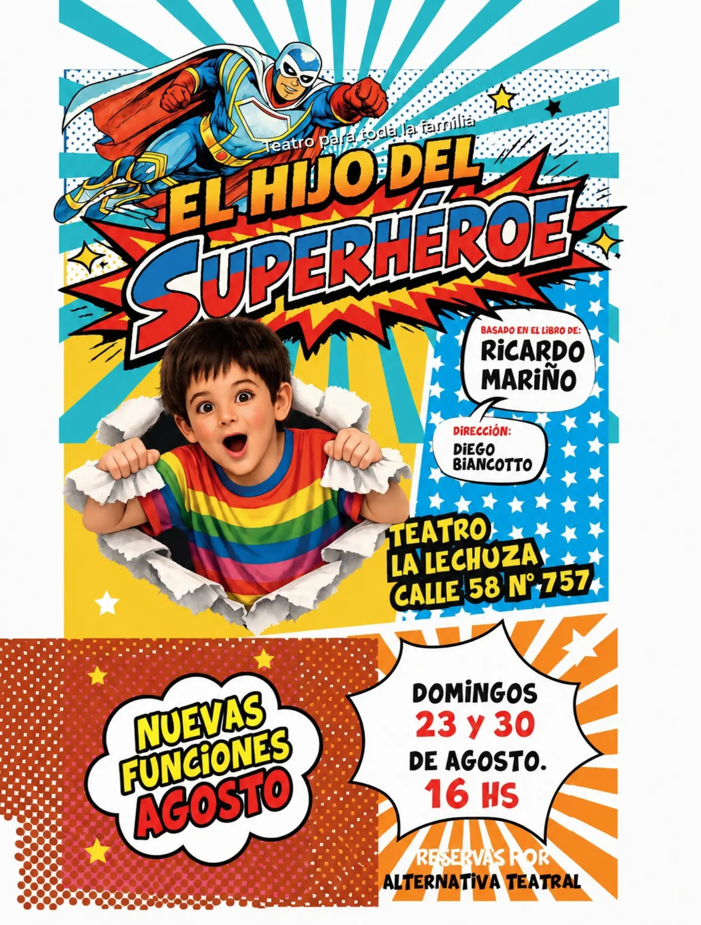El hijo del super héroe