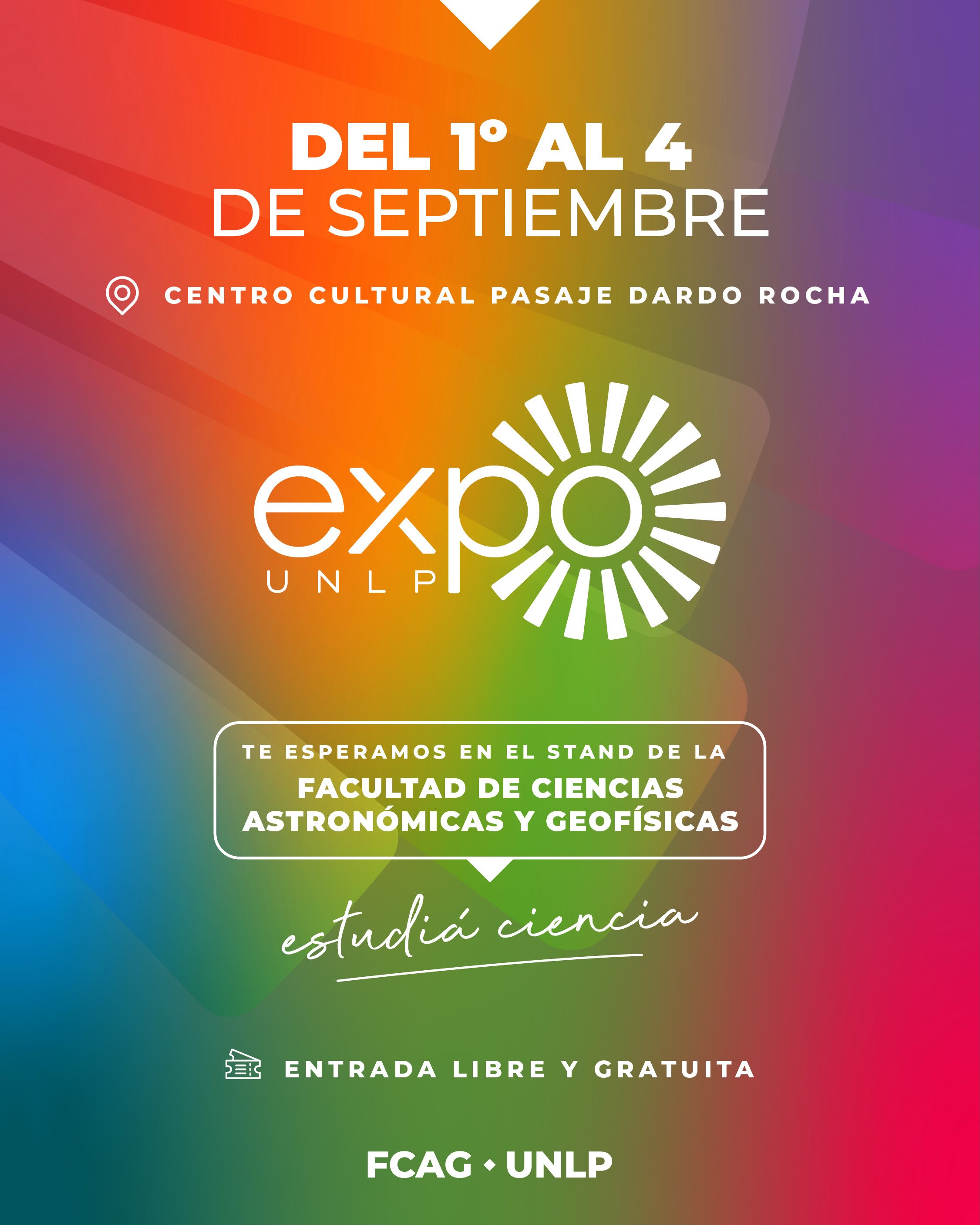 Facultad de Ciencias Astronómicas y Geofísicas en la Expo-UNLP