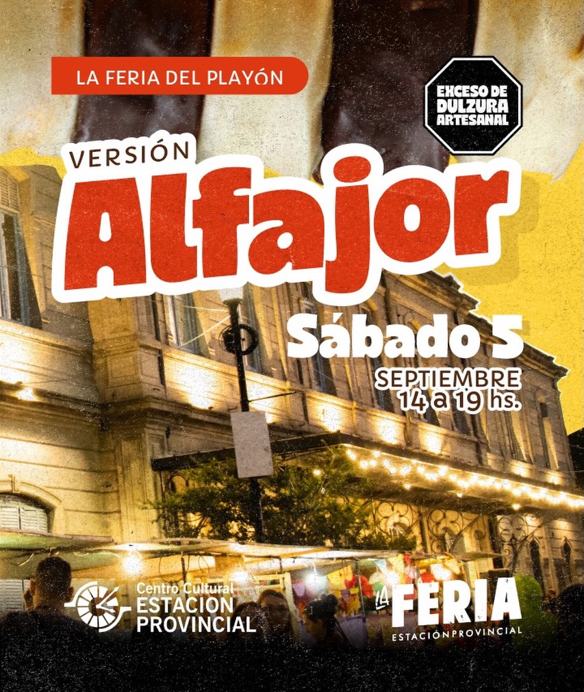 1* Edición de La Feria del Playón versión alfajor