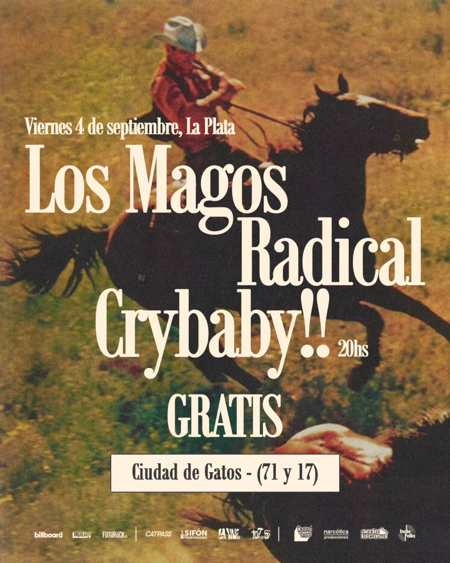 Los Magos + Radical + Crybaby