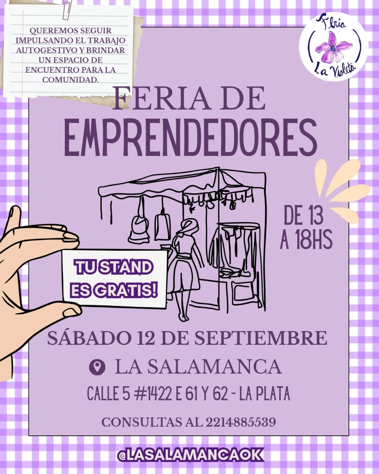 Feria la violeta - Feria de emprendedores