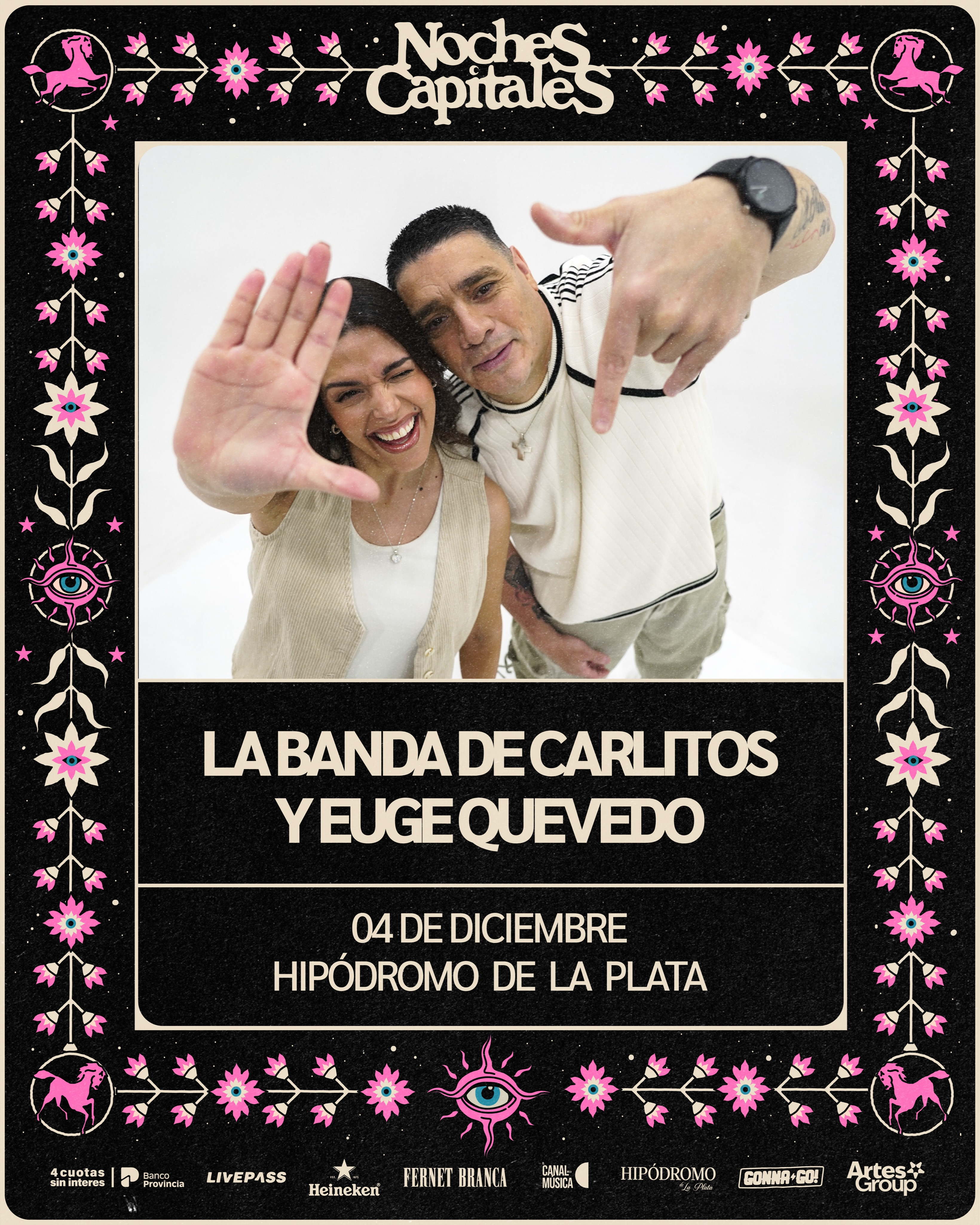 La banda de Carlitos y Euge Quevedo