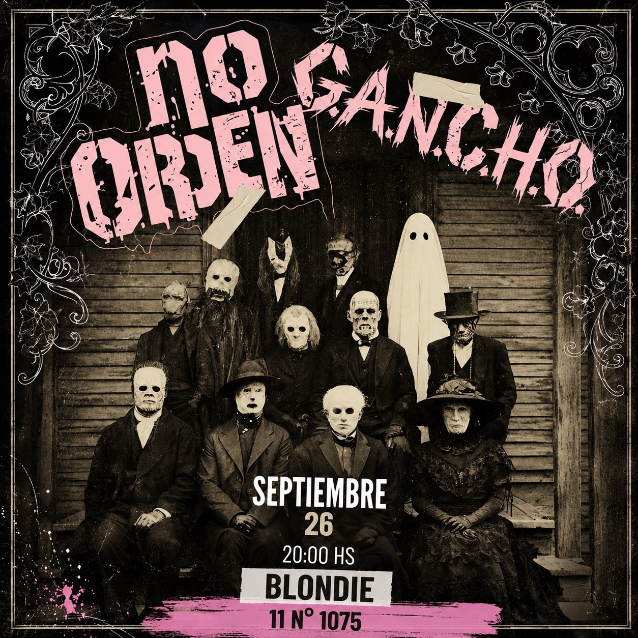 No orden + Gancho