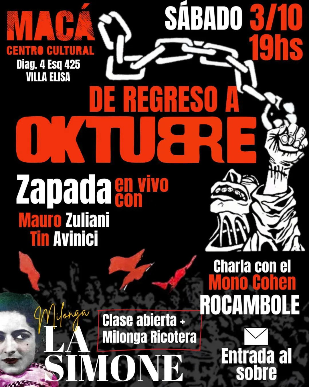De regreso a Oktubre - Nos visita Rocambole
