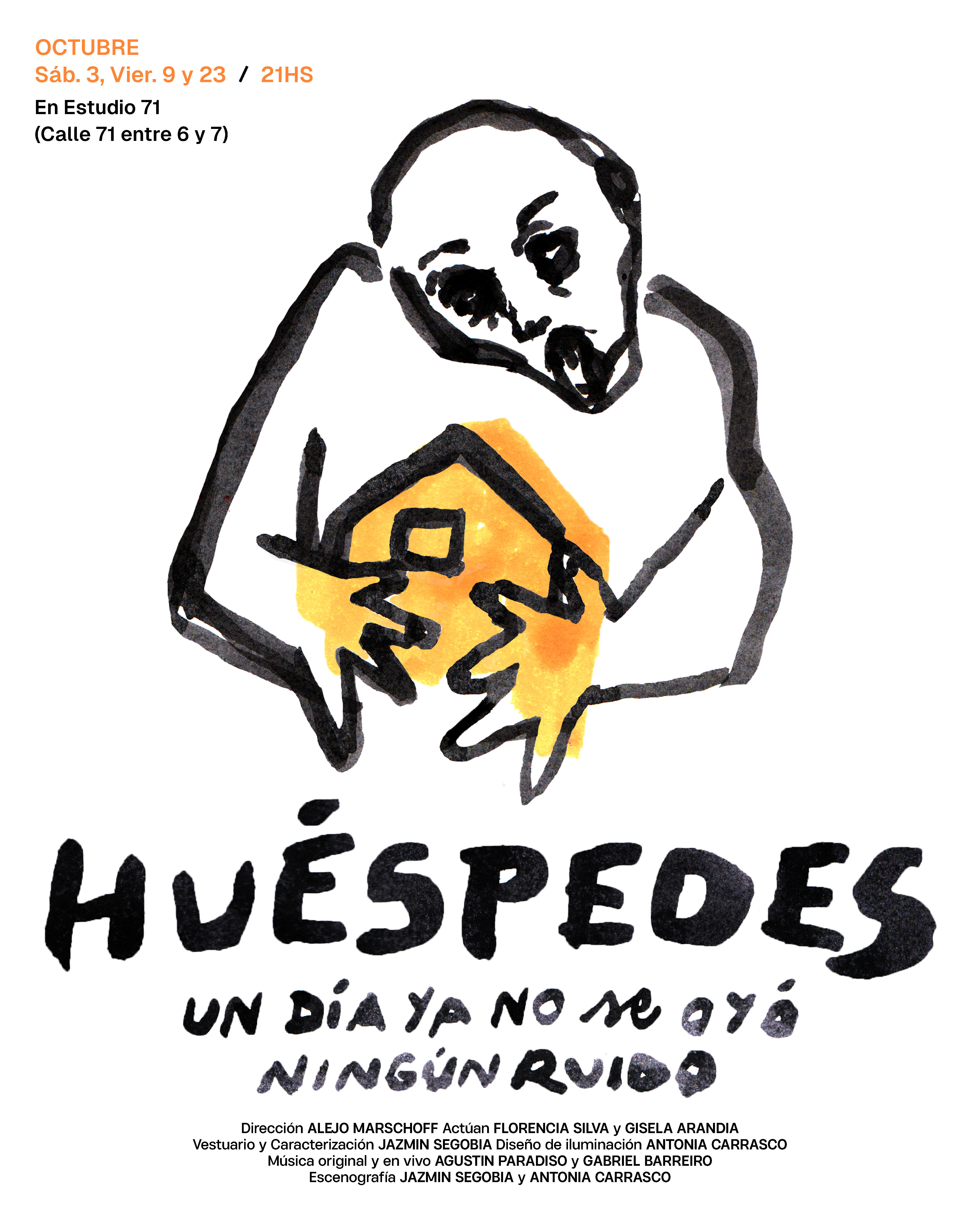 Huéspedes. Un día ya no se oyó ningún ruido
