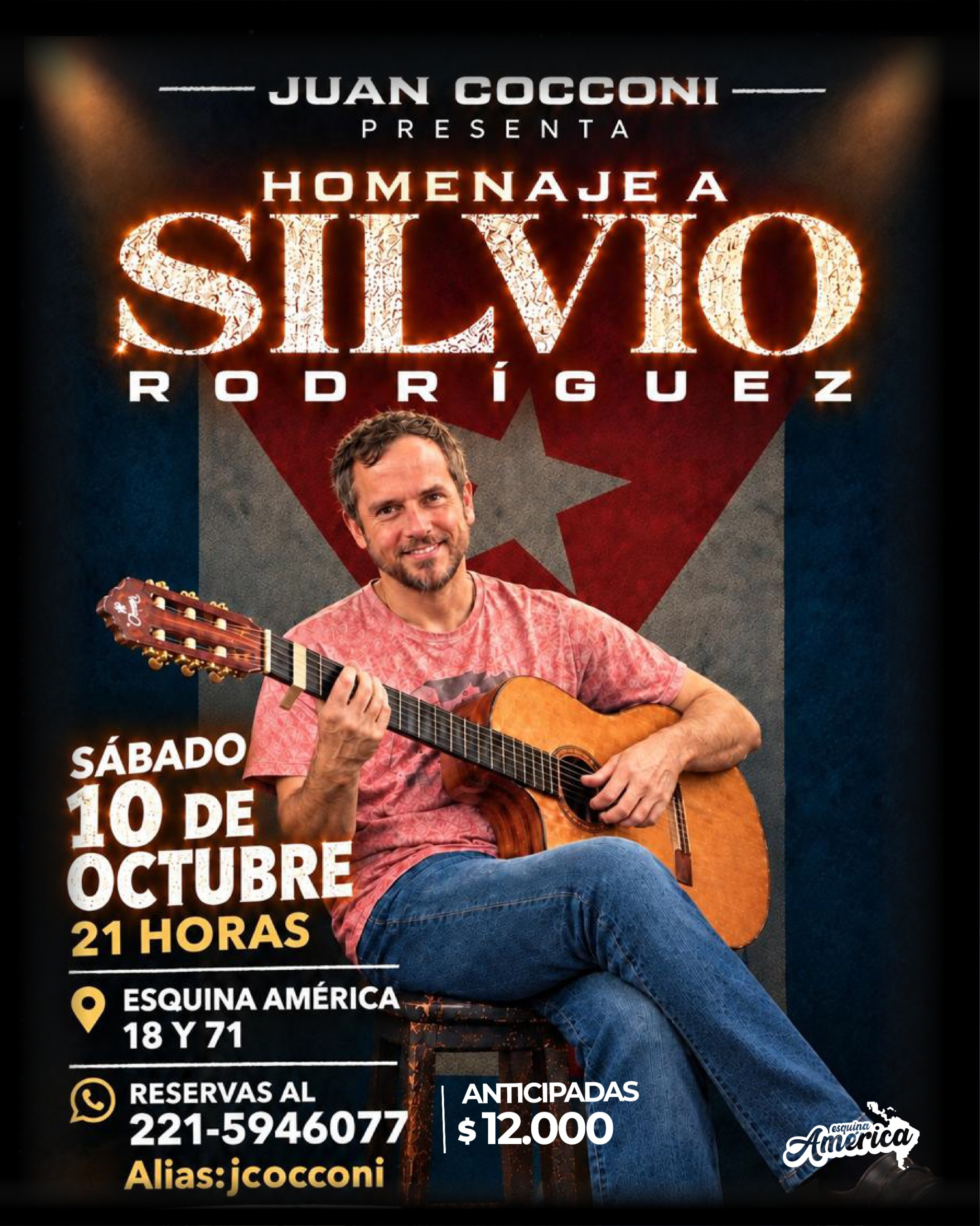 Recital homenaje a Silvio Rodríguez