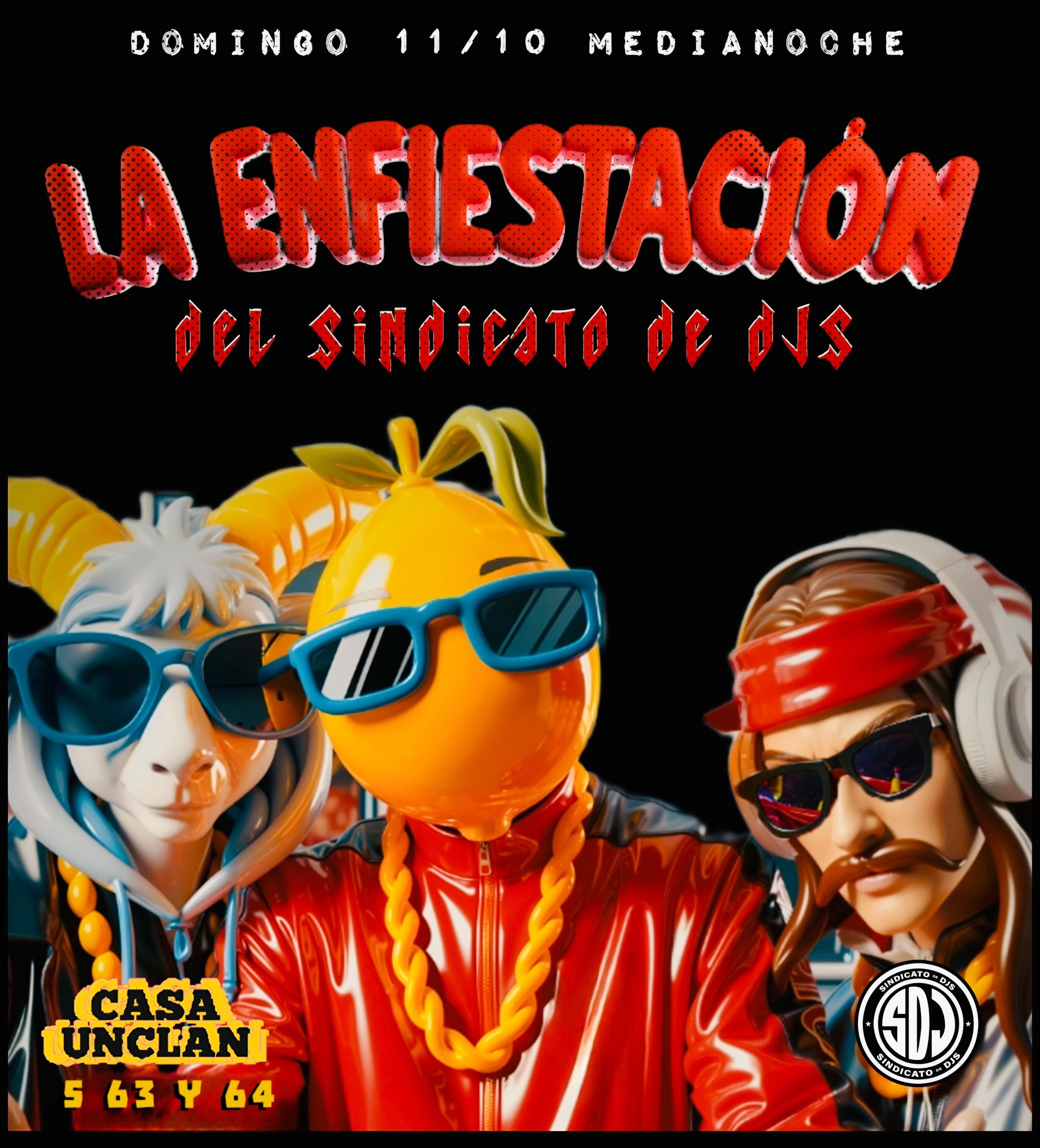 La enfiestación